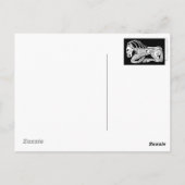 Pferd Postkarte (Rückseite)