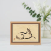 Pferd Postkarte (Stehend Vorderseite)