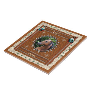 Pferd - Power - Keramik Fliese