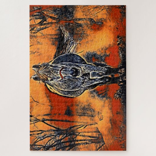 Pferd Puzzle (Vertikal)