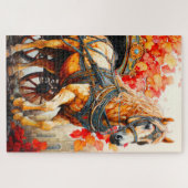 Pferd Puzzle (Horizontal)