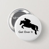 Pferd QuerfeldeinEventing Button (Vorne & Hinten)
