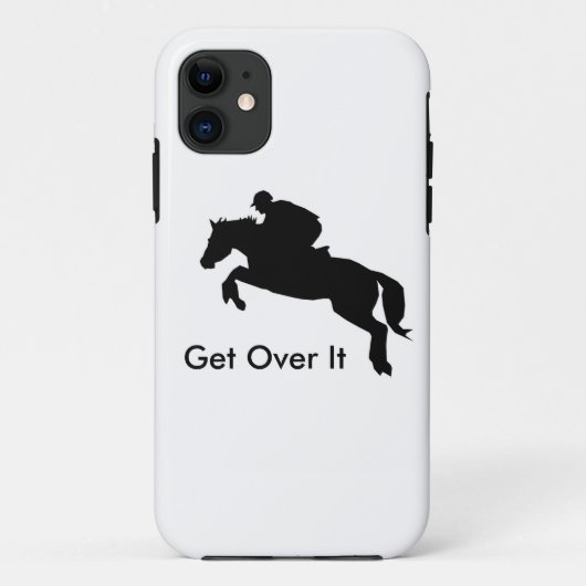 Pferd QuerfeldeinEventing Case-Mate iPhone Hülle (Rückseite)