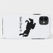 Pferd QuerfeldeinEventing Case-Mate iPhone Hülle (Rückseite (Horizontal))
