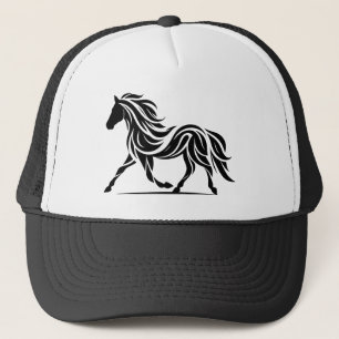 Pferd, Reitpferd Truckerkappe