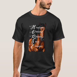 Pferd  Reitsport Pferd  Pferde T-Shirt