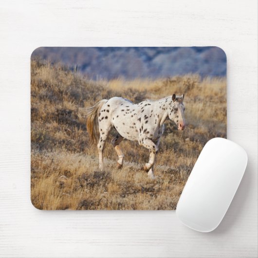 Pferd Roaming in den Landschaftlichen Hügeln des G Mousepad (Mit Mouse)