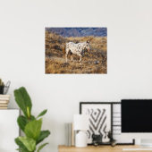 Pferd Roaming in den Landschaftlichen Hügeln des G Poster (Heimbüro)