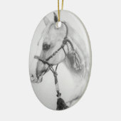 Pferd, Rodeo Keramikornament (Links)