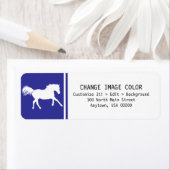 Pferd - Rücksendeadresse (Insitu)