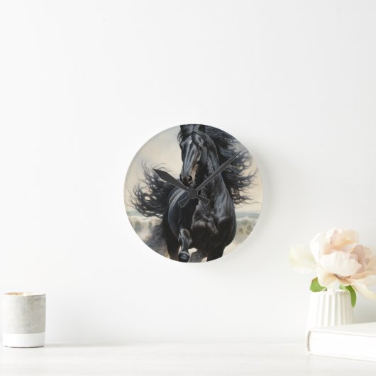 Pferd Runde Wanduhr (Zuhause)