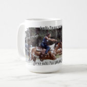 Pferd sagt, ich bin genug kaffeetasse (Vorderseite Links)