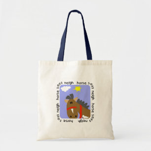 Pferd sagt Wiehern-T-Shirts und Geschenke Tragetasche