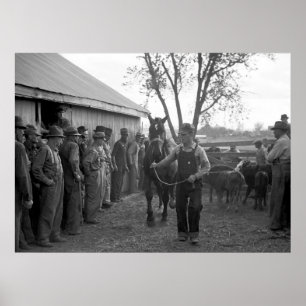 Pferd Sale, 1939 Poster