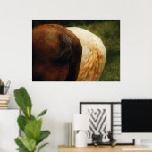 Pferd - Schwanz, die Sie gewinnen Poster (Heimbüro)