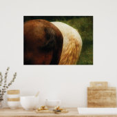 Pferd - Schwanz, die Sie gewinnen Poster (Küche)