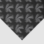 Pferd: Schwarz Seidenpapier (Ausschnitt)