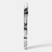 Pferd Schwarz-Weiß-Foto Case-Mate iPhone Hülle (Rückseite / Rechts)