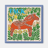 Pferd, Schweden, bearbeiten oder hinzufügen Magnet (Vorne)