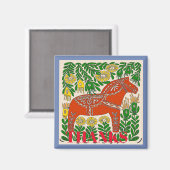 Pferd, Schweden, bearbeiten oder hinzufügen Magnet (Vorderseite/Rückseite)