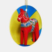 Pferd Schwedens Dala Keramik Ornament (Rechts)