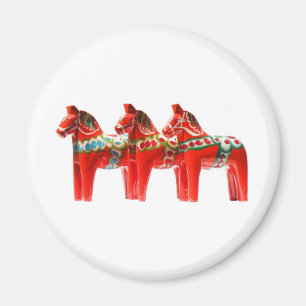 Pferd Schwedens Dala Magnet