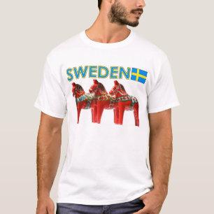 Pferd Schwedens Dala T-Shirt