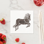 Pferd Serviette (Beispiel)