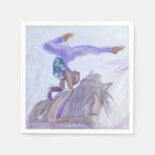 Pferd Serviette (Vorderseite)