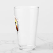 Pferd Sie sind mein glücklicher Ort Pferd Lover We Glas (Links)