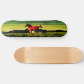 Pferd Skateboard (Horizontal)