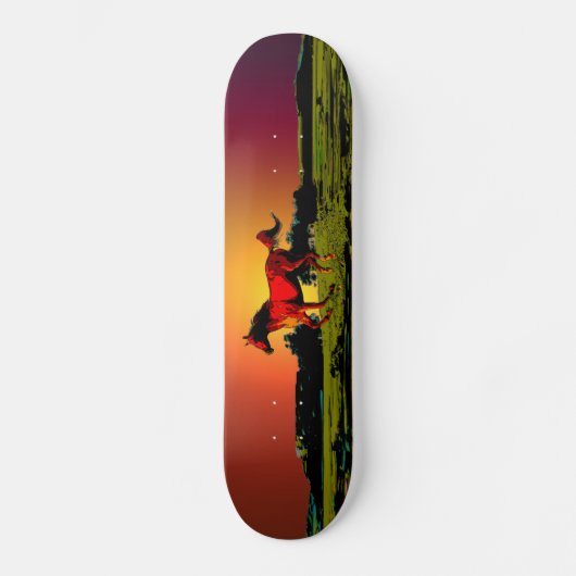 Pferd Skateboard (Vorderseite)