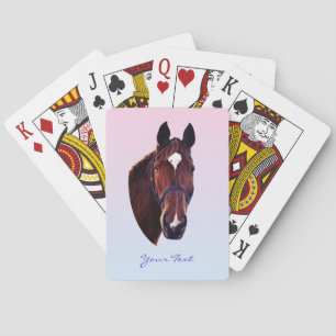Pferd Spielkarten