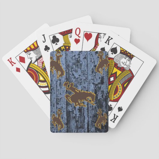 Pferd Spielkarten Deck (Rückseite)