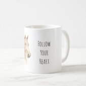 Pferd St. Patricks Tag Kaffeetasse (VorderseiteRechts)