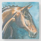 Pferd Steinuntersetzer (Vorderseite)