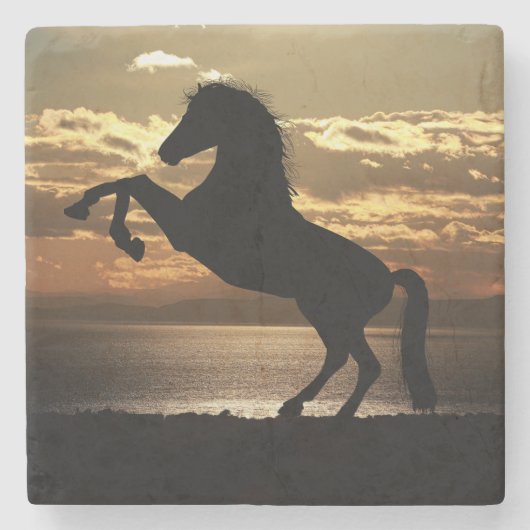 Pferd Steinuntersetzer (Vorderseite)