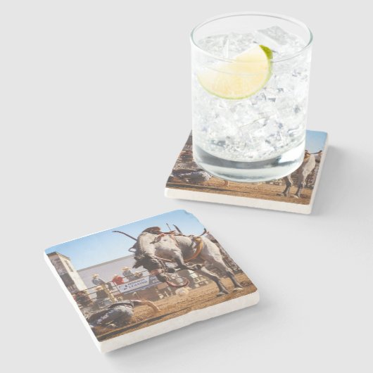 Pferd Steinuntersetzer (Seitenansicht)