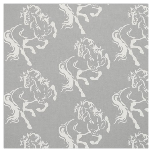 Pferd Stoff (Muster)