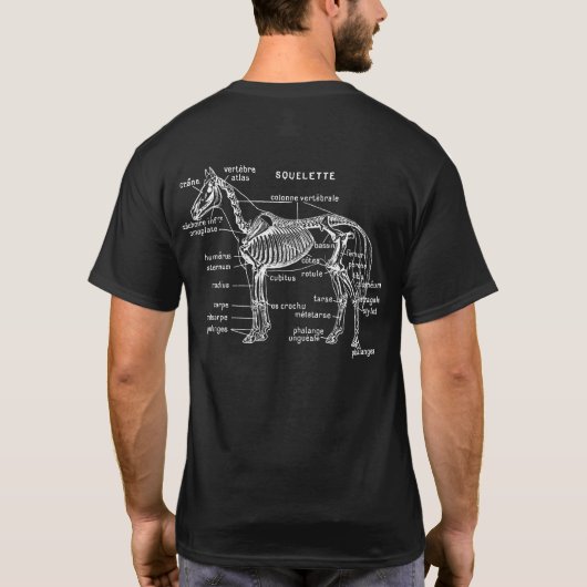 Pferd T-Shirt (Rückseite)