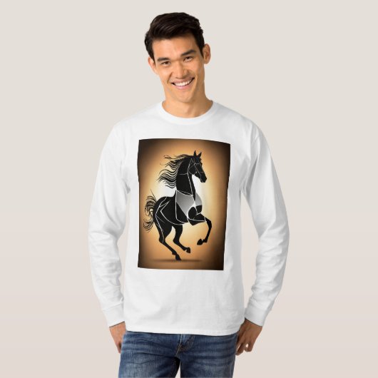 Pferd T-Shirt (Vorne ganz)
