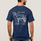 Pferd T-Shirt (Rückseite)
