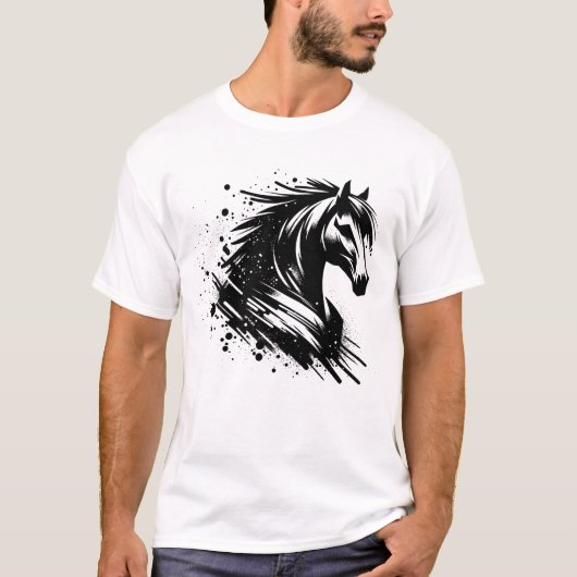 Pferd T-Shirt (Vorderseite)
