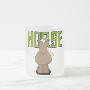 Pferd T-Shirts und Geschenke Mattglastasse