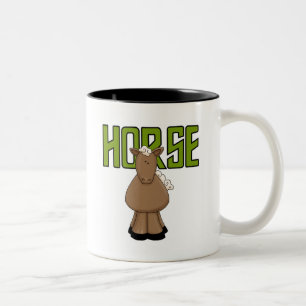 Pferd T-Shirts und Geschenke Zweifarbige Tasse