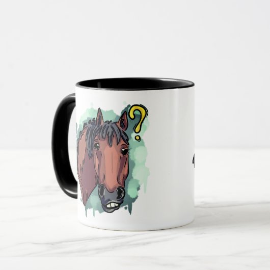 Pferd Tasse (Vorderseite Links)
