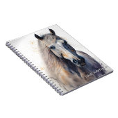 Pferd-the-Sea-Personalisiert-Notebook Notizblock (Rechte Seite)