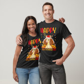 Pferd Tier Glückliches Pferd Hellothanksmas T-Shirt (Unisex)