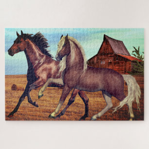 Pferd Tier Puzzle
