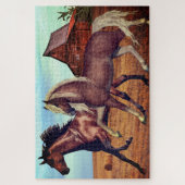 Pferd Tier Puzzle (Vertikal)